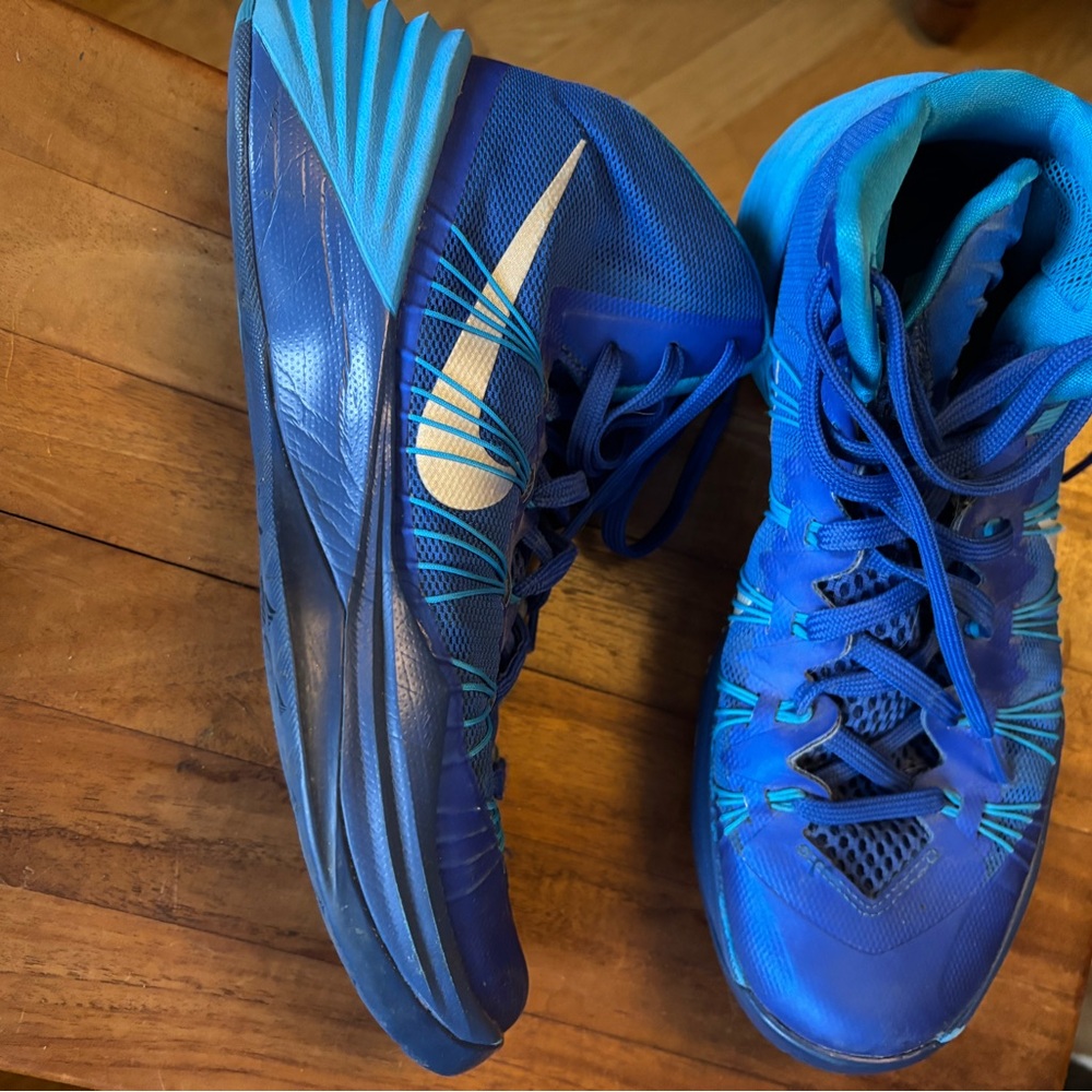 Nike HyperDunk Blue Hightop Sneakers